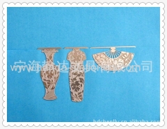 vase cheongsam fanshape creative bookmarks paper clips