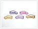 cartoon colourful car bookmarks paper clips