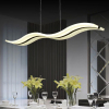 2015 new design wave acrylic LED Chandelier Acrylic led chandelier lamps