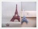 Eiffel Tower shape metal bookmark