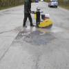 Ideal solution for the repair of potholes roads driveways and car parks
