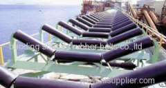 stainless steel flat belt conveyor troughing belt conveyor roller(rollers)