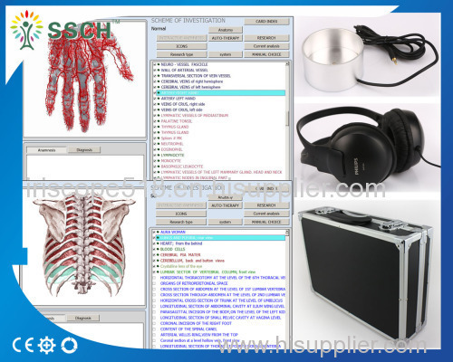 Faster and Stable 8D LRIS NLS Health Analyzer Machine Body.Health Care Products