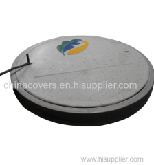 frp manhole cover heavy duty with frame en124 d400