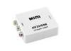 High resolution Metal / Plastic Mini HDMI to AV Converter Box , CVBS TO HDMI 60Hz