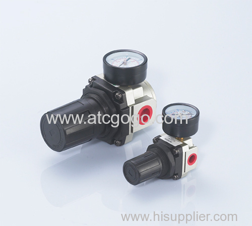 pneumatic air pressure regulator with gauge smc type AR2000 air regulators aluminum alloy