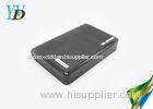 Smart Portable Travel Car Dual USB Backup 8000mAh Power Bank Black