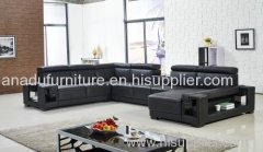 2015 german stely fashion leather sofa