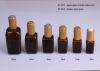 glass bottle for essential oil brown bottle square glass bottle 10ml 15ml 20ml 30ml 50ml 100ml amber color droper bottle