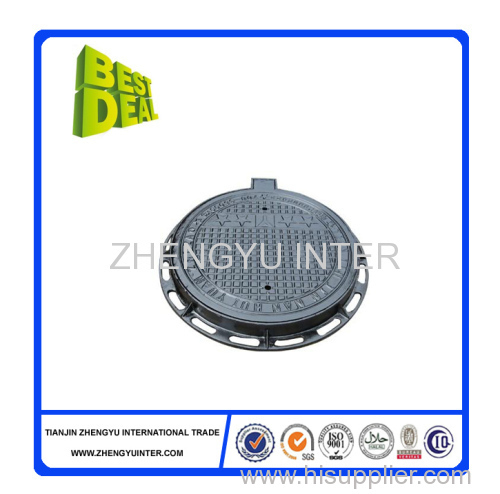 Resin sand round cast manhole coveres casting parts