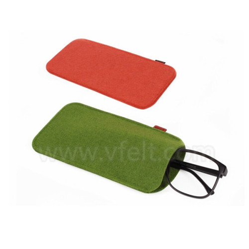 simple design felt sunglass case