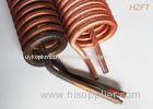Copper or Copper Nickel Finned Tube Coil as Refrigeration Condenser / Refrigeration Evaporator