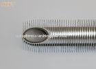 3.2mm Extruded Aluminum Fin Tube with Medium Height for Bending and Coiling