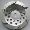 7-Inch Diamond Cup Grinding Wheel For Concrete , Granite / Diamond Angle Grinder Wheel