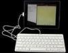 Ultra thin iPad Wired Keyboard , light Notebook corded iPhone 4 keyboard