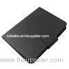 Portable Slim black iPad leather case with keyboard , OEM / ODM