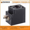 Magnetic valve coil for spinning machine