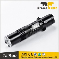 xml-t6 1200lm police rechargeable flashlight