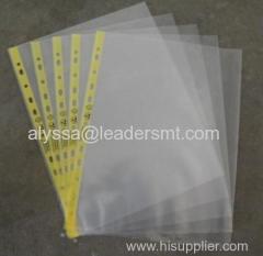 soft transparent plastic antistatic file bag