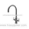 Customized Basin Mixer Taps Double Handle Kitchen Faucet Contemporary