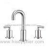 Fancy Chrome Finish Two Handle Bathtub Faucet Cold and Hot Water Mixer