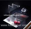 One Handle Kitchen Pot Filler Faucets , Hot And Cold Water Faucet