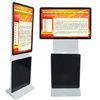 Multi Language Floor Standing Digital Signage 55 inch , Restaurant LCD AD Player