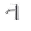 Deck Mounted Kitchen Taps 1 Hole Bathroom Faucet Stainless Steel 304