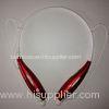 Red In Ear Canal Stereo Wireless Headphones Sport Bluetooth CSR4.0