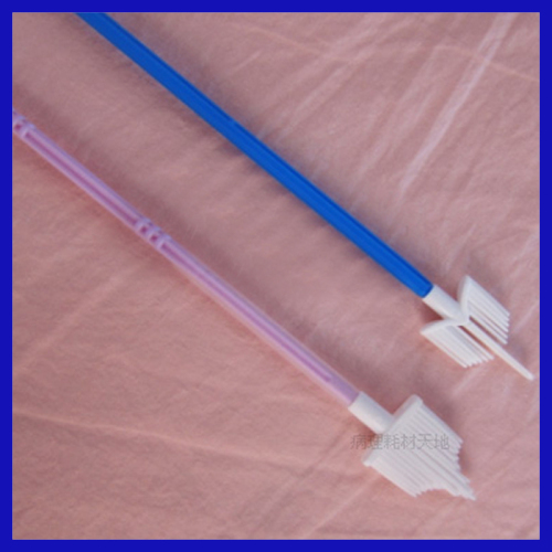 medical device disposable cytology brush for cell tissue sampling