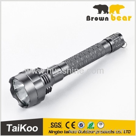 T6 LED tactical 2x18650 battery led torch