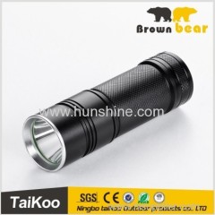 2014 new type hot sale aluminum XPE/T6 LED highlight torch flashlight