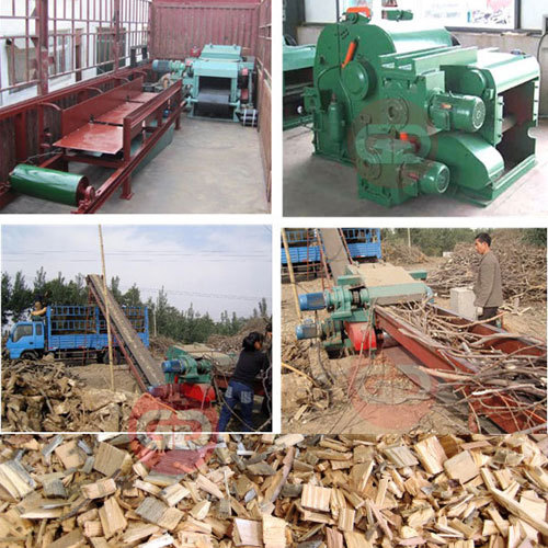 2015 Russia hot selling BX series good quality drum wood chipper 