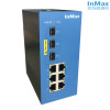 9 ports gigabit switch 6+3G Industrial Ethernet Switch for IP camera