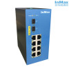 10 ports gigabit Industrial Ethernet Switches with 2 fiber optic ports