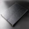 Light Mute Leather 9 Inch Tablet Case With Bluetooth Keyboard In Black