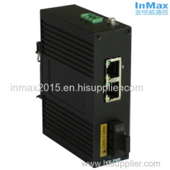 3 port 2 RJ45 ports +1 fiber Port Industrial Ethernet Switches media converter
