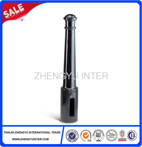 Ductile iron bollard for construction