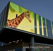 Pixel Pitch 25mm Outdoor LED Curtain Display Screen