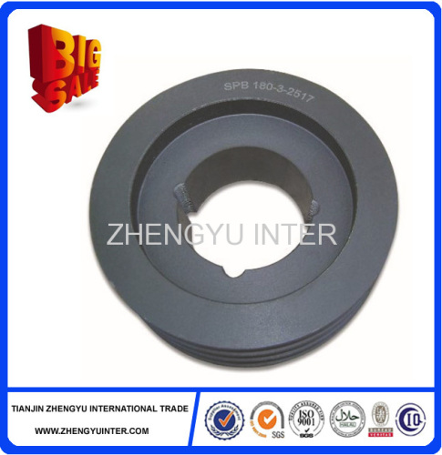 New style coated sand cast iron pulley casting parts