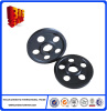 Customized coated sand cast Iron Belt Pulley Casting Parts