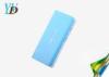 Pocket blue 14000mAh DC 5V/1A Dual USB Power Bank for Mobile Charging