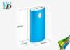 Rechargeable Travel Portable Backup 6000mAh Mobile Li-ion Power Bank Blue