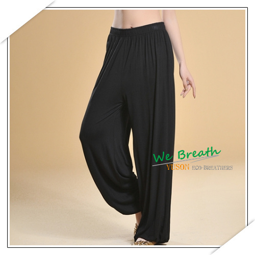 Apparel & Fashion Pants & Shorts YUSON Full length knickers Bamboo Yoga Solid colors