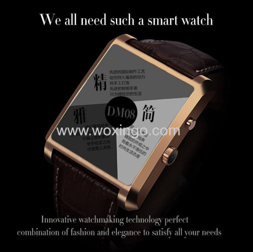 IPS waterproof bluetooth 4.0 smartwatch 