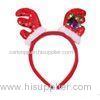 Fashion Antlers Headband Hat - Plush Rindeer Ears Costume Accessory For Party