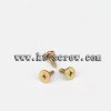 indented hexagon washer head phillips drive brass machine screw