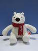 12cm Christmas Coca Cola Polar Bear Stuffed Animal Cute Push Keychain