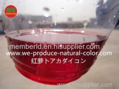 radish red for fruit wine and drinks coloring