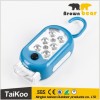 fashionable portable led hid work light with 6+2+1leds